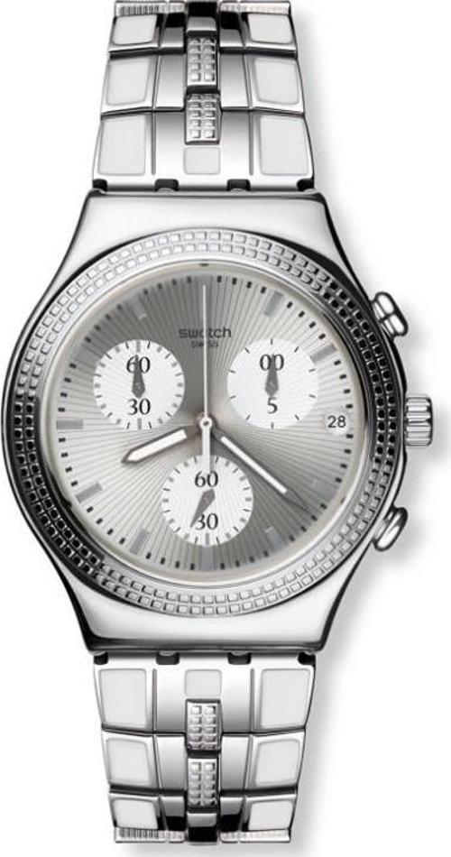 Crystal Cascade 40mm Çelik Kordon Erkek Kol Saati YCS580G