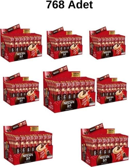 3Ü1 Arada 96'Lı Paket X 8'Li Koli (768 Adet)