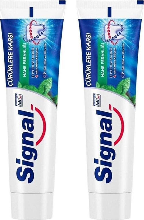 Beyaz Güç Nane Ferahlığı Diş Macunu 100 Ml X 2 Adet