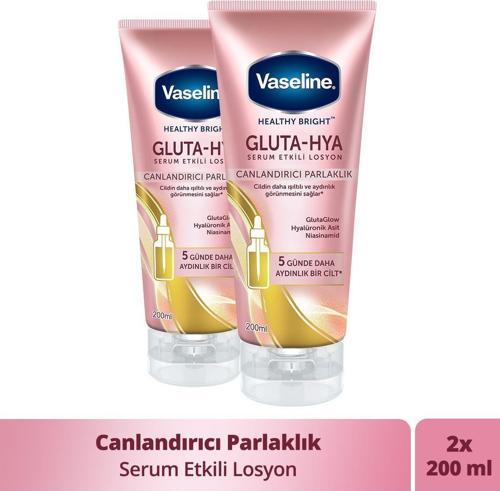 Gluta Hya Serum Etkili Vücut Losyonu Canlandırıcı Parlaklık 200 Ml X2