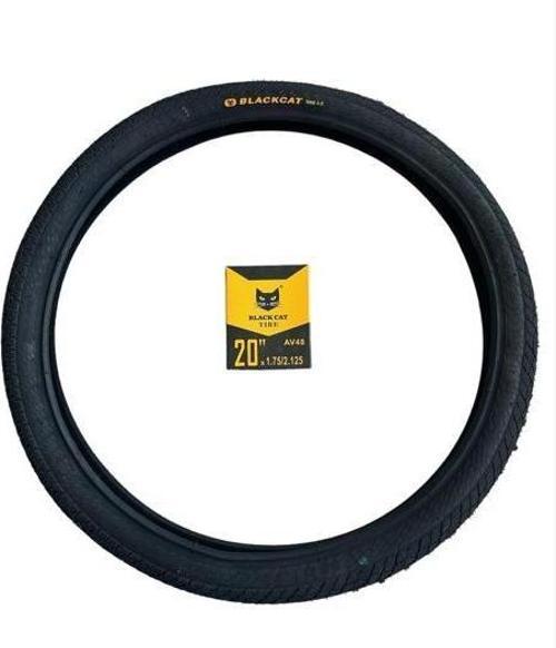 BLACK CAT 20 X 1.75 CİTY EPS 5MM  ZIRHLI DIŞ LASTİK VE İÇ LASTİK