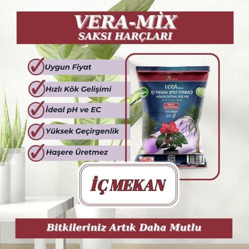 Vera Özel Karışım İç Mekan Bitki Toprağı 20 Litre Çiçek Toprağı Toprak Harcı