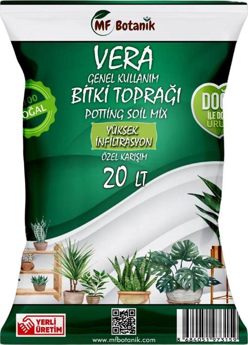 Veramix Özel Karışım Saksı Harcı Ithal Torf - Cocopeat Bitki Toprağı 20 Litre