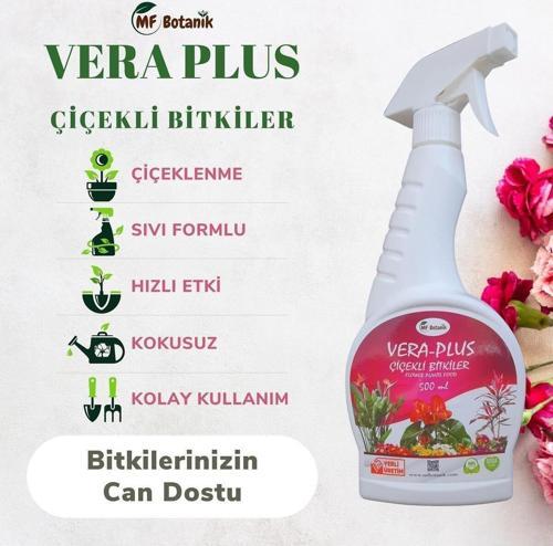 Vera-Plus Çi̇çekli̇ Bi̇tki̇ler İçi̇n Özel Sprey Sivi Bi̇tki̇ Besi̇ni̇ 500 Ml