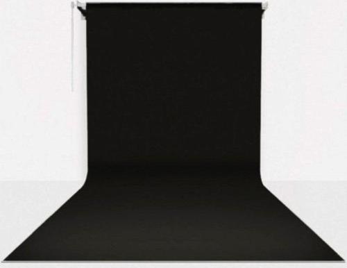 Stüdyo Teknik 270Cm X 580Cm Sonsuz Siyah Fon Perdesi Seti