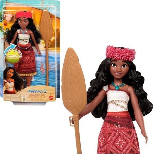 Moana 2 Şarkı Söyleyen Moana Aksesuarlı Prenses Moana Bebek JBT37
