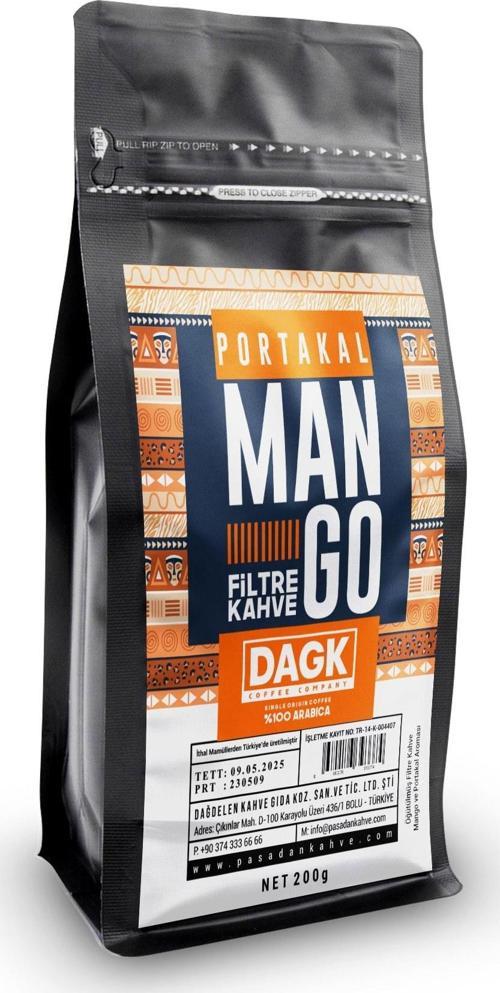 Filtre Kahve Mango Ve Portakal Aromalı 200gr