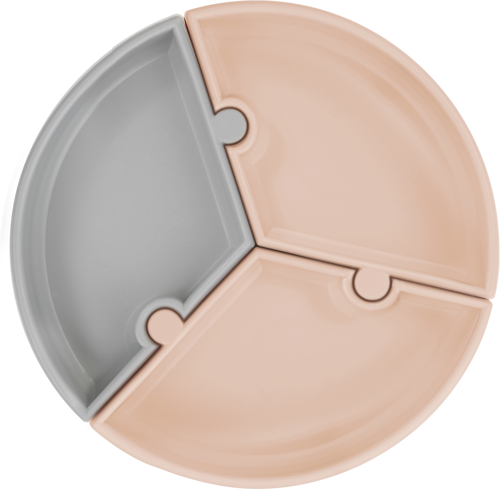 Silikon Puzzle - Bubble Beige/Powder Grey