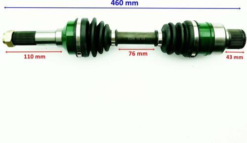 Atv Jaguar 500 Sağ Arka Aks 460 Mm