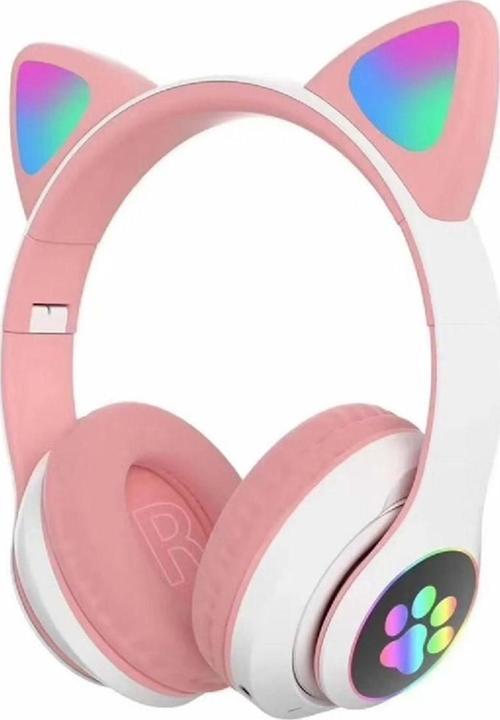 VZV23M Radyolu Işıklı Kedi Kulak Bluetooth Kulaklık