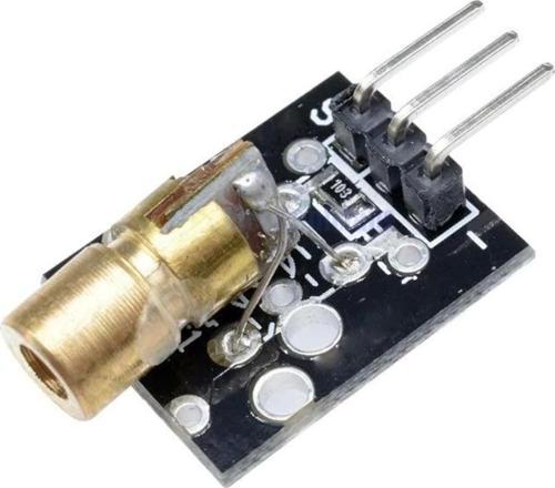 Lazer Sensör Modülü KY-008 Arduino - 650nm 5V 5mW