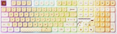 Pompompurin 5108B Plus Rgb Kablosuz Hotswap Mekanik Sarı Gaming Klavye
