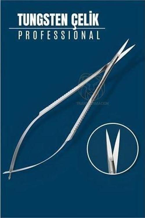 Mikro Et Makası Castroviejo Surgical Makas Tungsten Çelik Profesyonel 721102