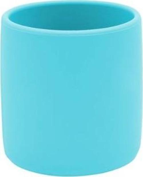 Silikon Mini Bardak Mineral Blue