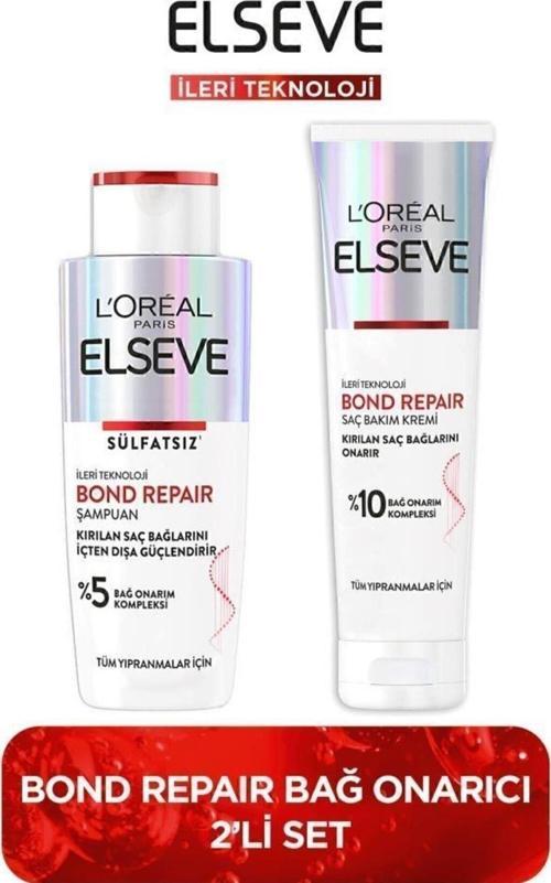 Bond Repair Tüm Yıpranmalar Için Saç Onarıcı Set