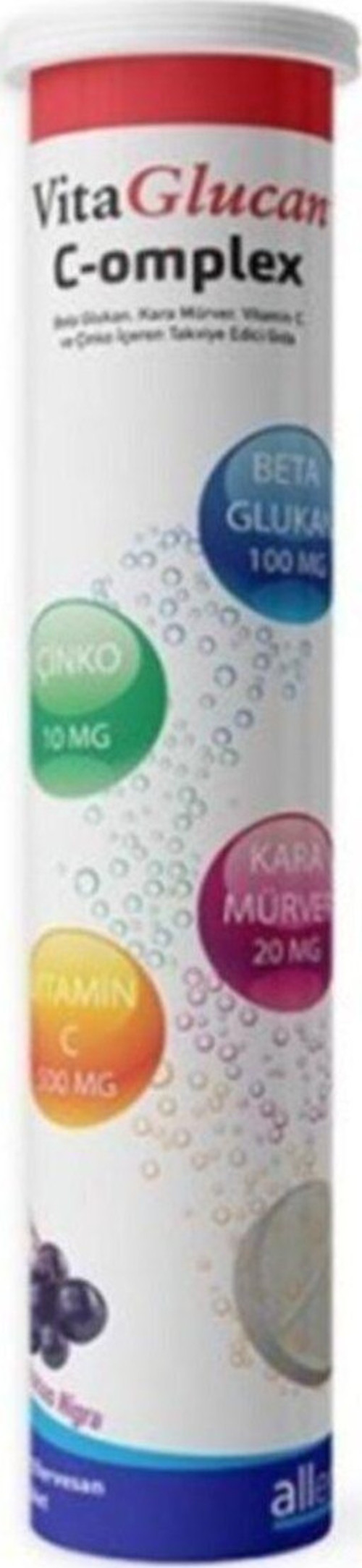 Vitaglucan C-Omplex 20 Efervesan Tablet