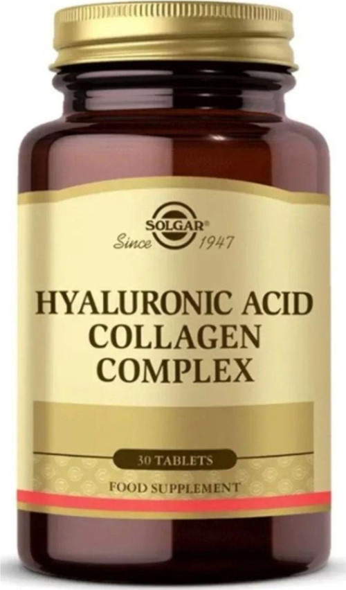 Hyaluronic Acid Collagen Complex 120 Mg 30 Tablet