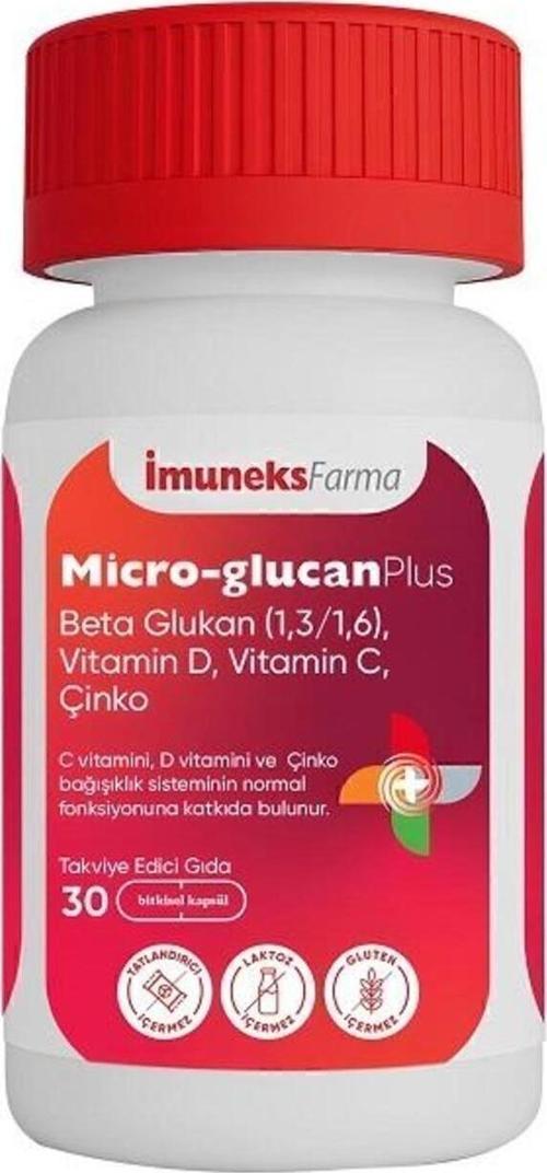 Micro Glucan Plus Beta Glucan 30 Kapsül