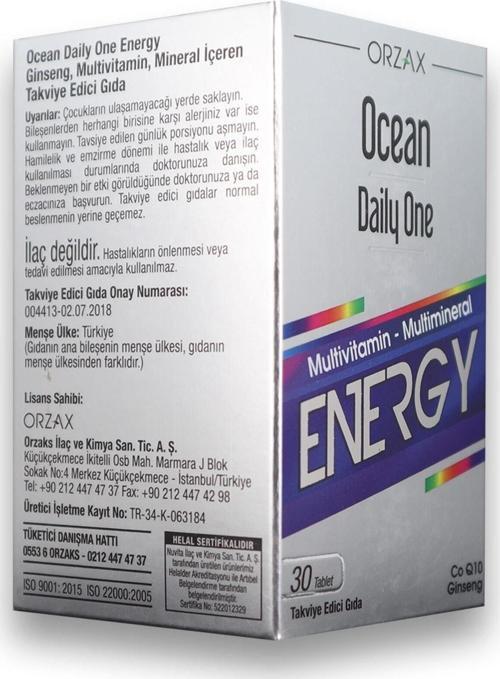 Daily One Energy Multivitamin Multimineral 30 Tablet