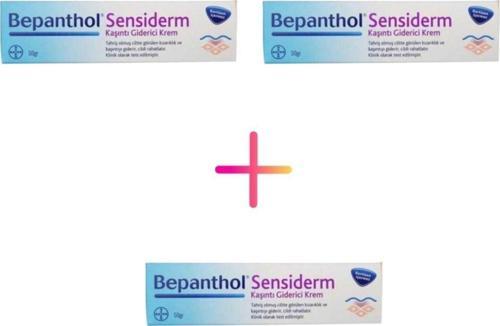 Sensiderm Kaşıntı Giderici Krem 50Gr 3 Adet