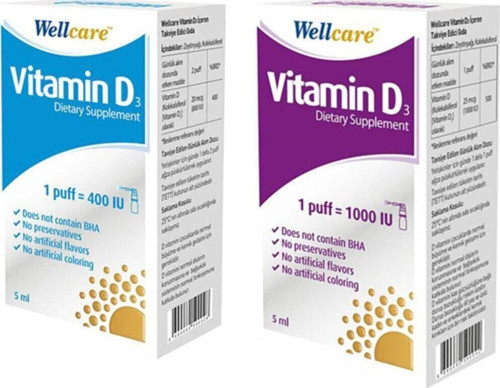 Vitamin D3 1000 & Vitamin D3 400