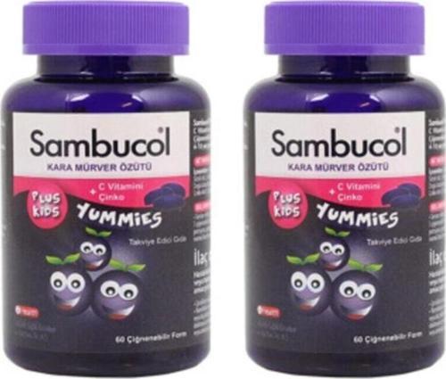 Plus Kids Yummies 60 Çiğneme Tableti 2'Li