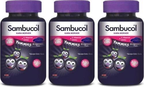 Plus Kids Yummies 60 Çiğneme Tableti 3 Adet