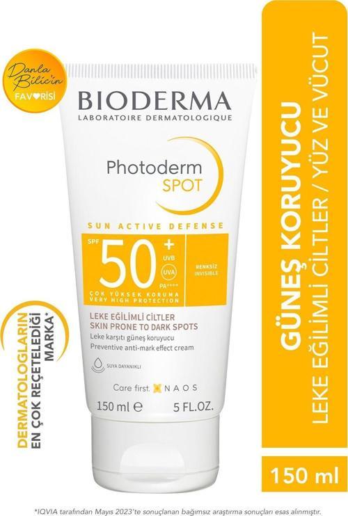 Photoderm Spot Spf50+ Anti-Blemish High Protection Face And Body Sun Cream 150 Ml Demba2977