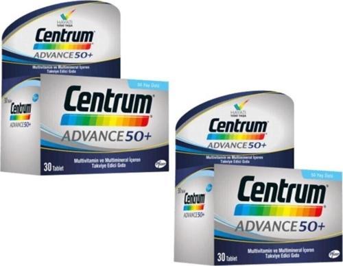 Advance Multivitamin 30 Tablet - 50 Yaş Üstü Için X2 Adet