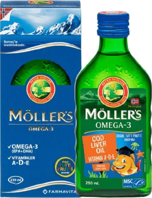Tutti Frutti Omega 3 Balık Yağı 250Ml