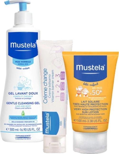 Bebek Şampuan 500 Ml + Güneş Koruyucu Spf 50+ 100 Ml + Pişik Kremi 50 Ml Ss20200612010
