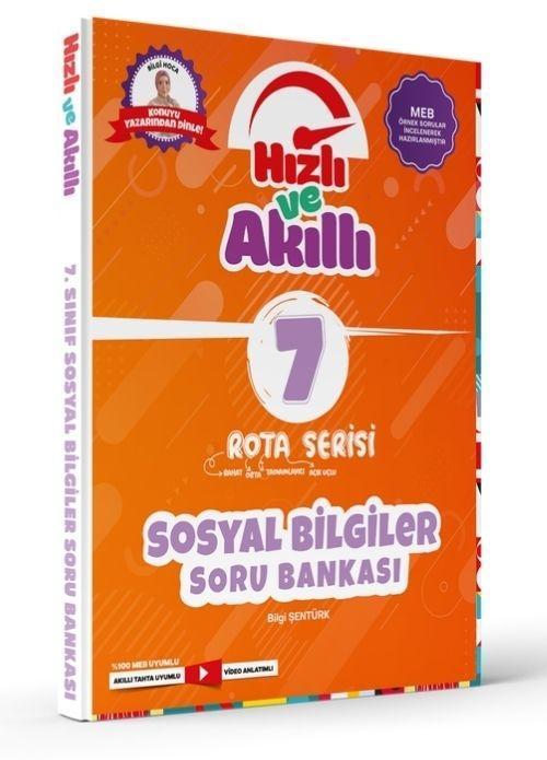 7. Sınıf Sosyal Bilgiler Rota Serisi Hızlı ve Akıllı Soru Bankası Tammat Yayıncılık