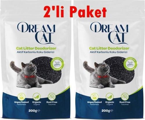 Kedi Kumu Koku Giderici Aktif Karbonlu 2x200 Gr