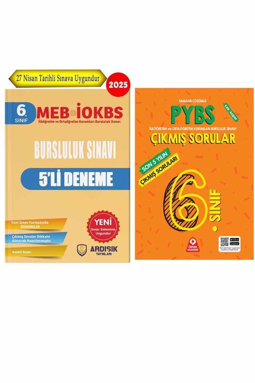 Örnek Akademi 2025 Bursluluk Sınavı 6. Sınıf Bursluluk Deneme + Son 5 Yıl Bursluluk Çıkmış Sorular