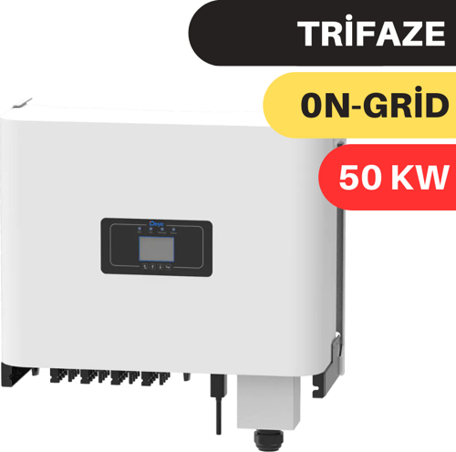 50KW ON GRİD İNVERTER 3 FAZ TRİFAZE
