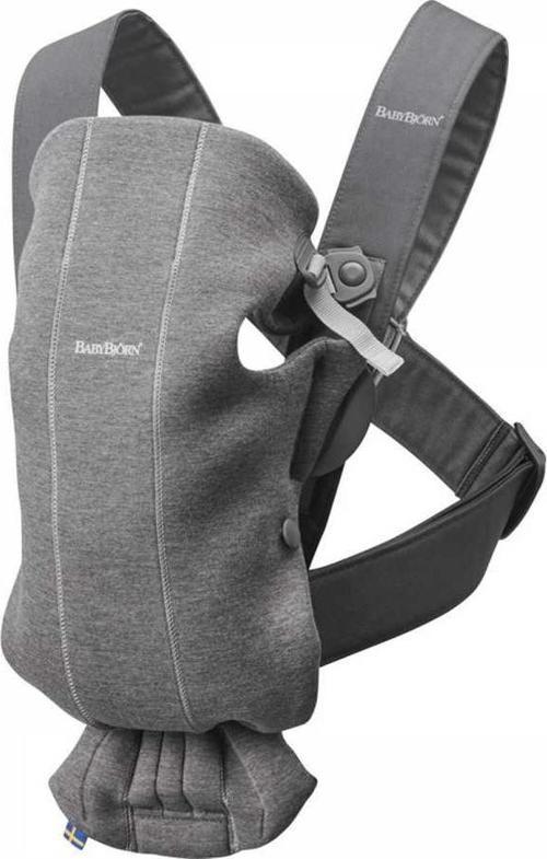 Kanguru Mini 3D Cotton Jersey / Dark Grey