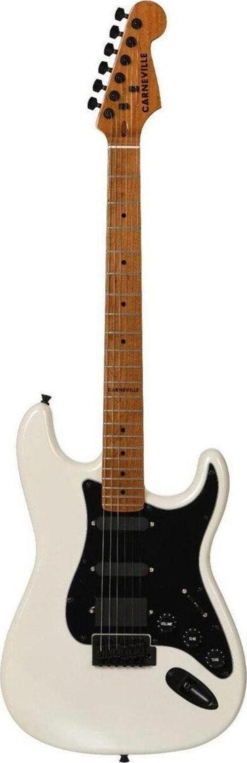 Carneville By Zoppran Zx3Wh Beyaz  Elektro Gitar Seti (Jak Kablo+Çanta+Kapo+Askı+Pena Hediyeli)