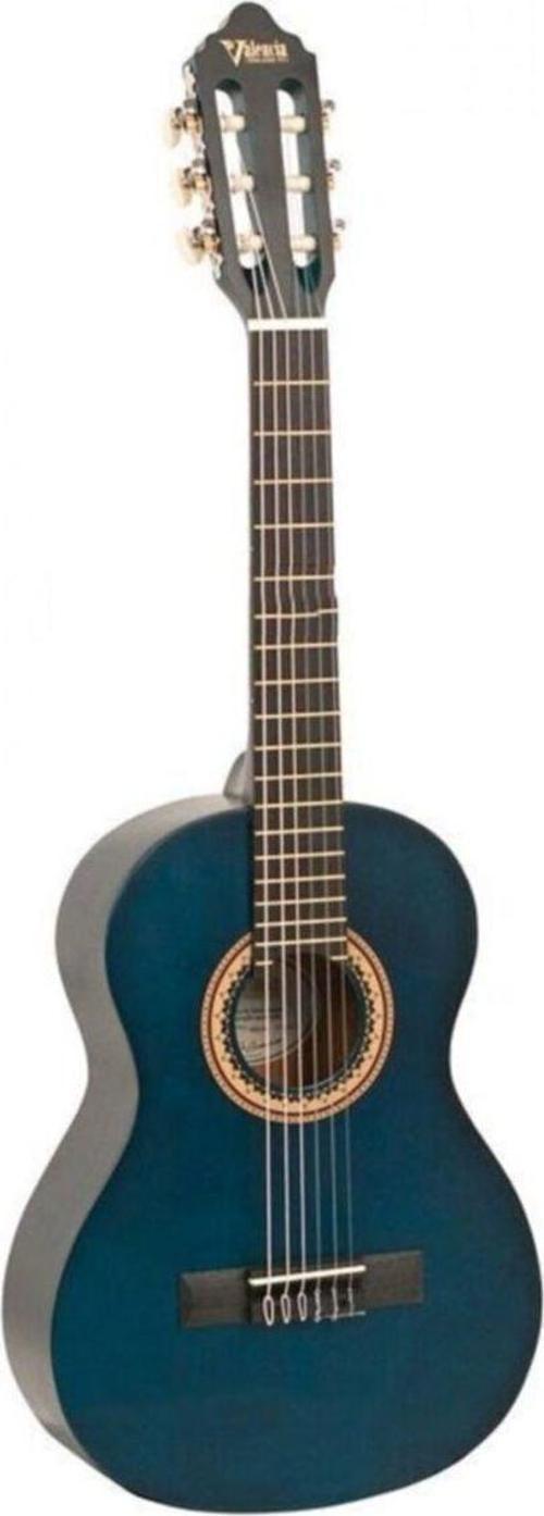 Vc204Tbu Klasik Gitar Scale 4/4 Şeffaf Mavi Mat