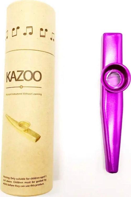 Gmc Kutulu Mor Renk Metal Kazoo
