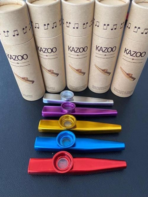 Gmc Rengarenk Metal Kazoo Kutulu