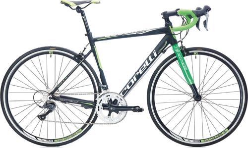 Boolva RC100 Claris 16 Vites V Fren 28 Jant Yol Yarış Bisikleti Siyah Yeşil Beyaz 54 Kadro