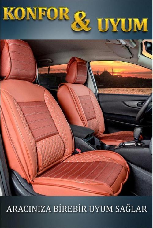 Subaru İmpreza Lüx Deri Oto Koltuk Kılıfı Ön Arka Takım Set Safir Serisi TARÇIN