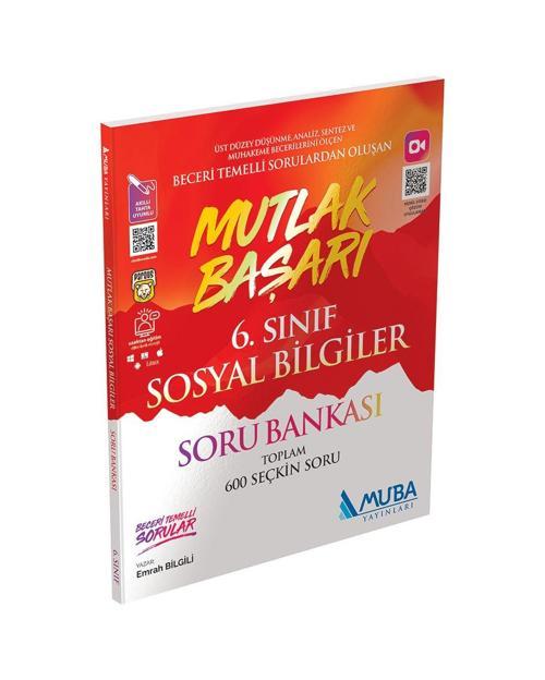 6. Sınıf Sosyal Bilgiler Soru Bankası  - Muba Yayınları