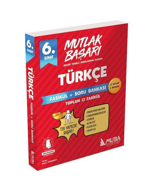 6.Sınıf Türkçe Fasikül + Soru Bankası - Muba Yayınları