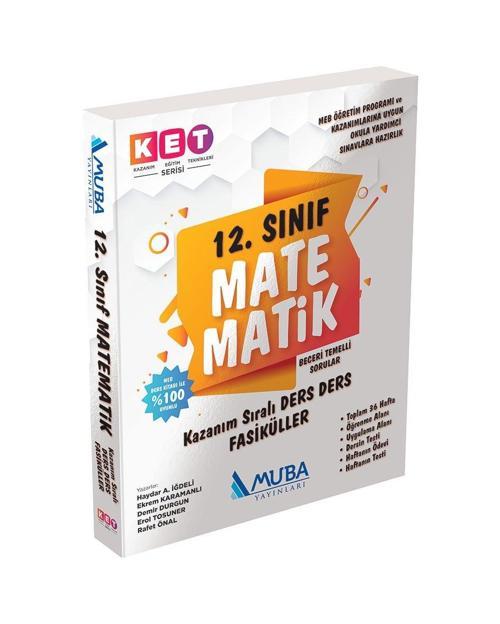 KET Serisi 12.Sınıf Matematik Defter ve Kitap - Muba Yayınları