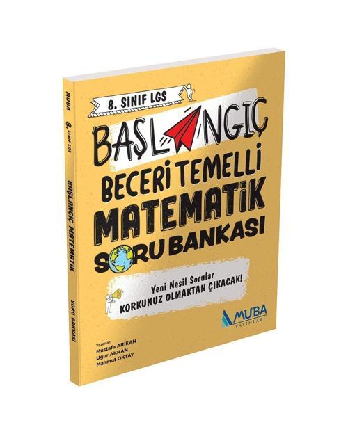 8.Sınıf Başlangıç Matematik Soru Bankası - Muba Yayınları