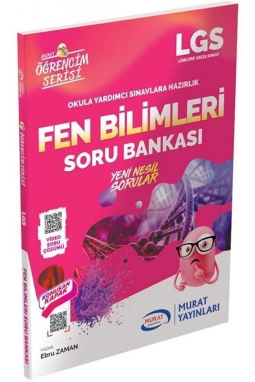 8. Sınıf Lgs Fen Bilimleri Öğrencim Serisi Soru Bankası - Murat Yayınları
