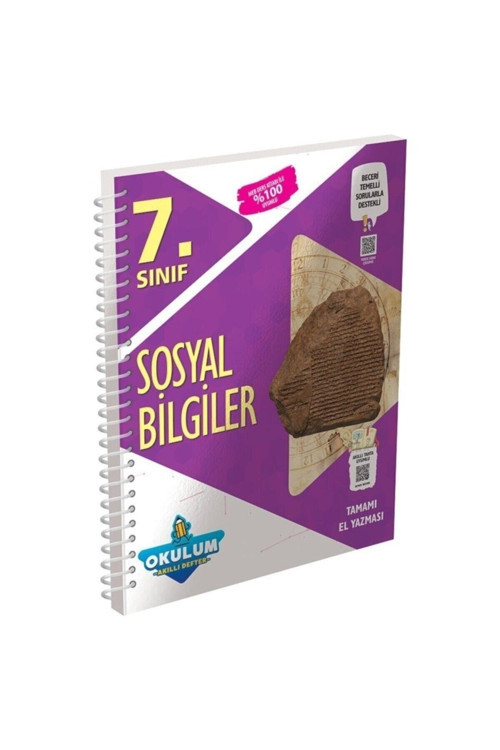 7. Sınıf Sosyal Bilgiler Okulum Akıllı Defter - Murat Yayınları