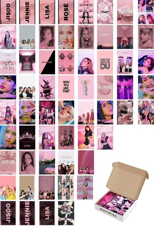 Blackpink Duvar Posteri Seti - Kolaj Seti - 40 Adet - 10 cm x 15 cm