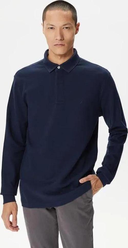Nautica Erkek Polo Yaka Sweatshirt